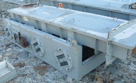 2 Units - Eriez Hi-vi Vibratory Equipment, Model Hvf-24, 24" W X 8' L Vibratory Pan Feeders)